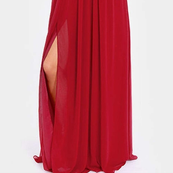 🐼💜HP💜 Cool Cube Cold Shoulder Maxi Dress Fall Sale Item - Picture 14 of 14